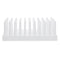 Lab Test Drying Rack, Holds 66pcs 12-16 mm Test Tubes, Plastic Stand Dryer for Peg Rack (White)