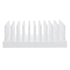 Lab Test Drying Rack, Holds 66pcs 12-16 mm Test Tubes, Plastic Stand Dryer for Peg Rack (White)