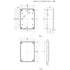 Zulkit Junction Box ABS Plastic Dustproof Waterproof IP67 Junction Boxes for DIY Electronic Projects
