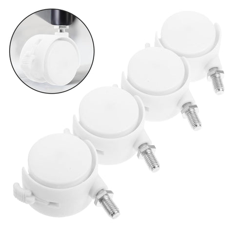 4pcs Cabilock Locking Caster Wheels Replacement Swivel Casters Brake for Office Furniture Gaming Chair and Rolling