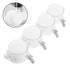 4pcs Cabilock Locking Caster Wheels Replacement Swivel Casters Brake for Office Furniture Gaming Chair and Rolling