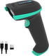 Tera Barcode Scanner Wireless Versatile 2-in-1 (2.4Ghz Wireless+USB 2.0 Wired) with Battery Level