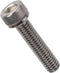 M5-0.8 x 30mm Socket Head Cap Screws, 304 Stainless Steel 18-8, Full Thread, Bright Finish, 40 PCS