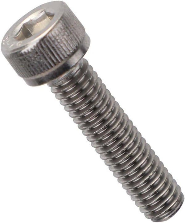 M5-0.8 x 12mm Socket Head Cap Screws, Allen Socket Drive, 304 Stainless Steel 18-8, Full Thread, 40 PCS
