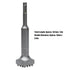 Oumefar Square Head Bushing Bit, 40cr Steel Electric Flower Hammer Drill Bit, Concrete Repair Patch Tool