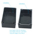 Zulkit Junction Box, IP65 Waterproof Dustproof ABS Plastic Electrical Box, Black 7.9 x 4.7 x 4.4 inch