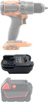 DM18AR Battery Adapter for Milwaukee 18V M18 to Ridgid AEG Tools, Also for Dewalt 20V Li-ion Max XR Battery