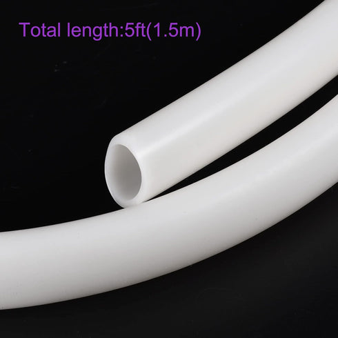 DMiotech Translucent Silicone Tube 20mm ID 25mm OD 2.5mm Thick 5 Feet Industrial Tubing for Water Air Pump