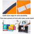 FANWU 4 Pack Plastic Expanding File Wallet Document Organizer, Letter Size, Poly A4 Expandable Folder