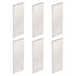 PATIKIL 6 Pack Spring Steel 1095 for Knife Making, 4" x 1 1/2" x 1/8" Flat Bar for DIY Blank Sheet Metal