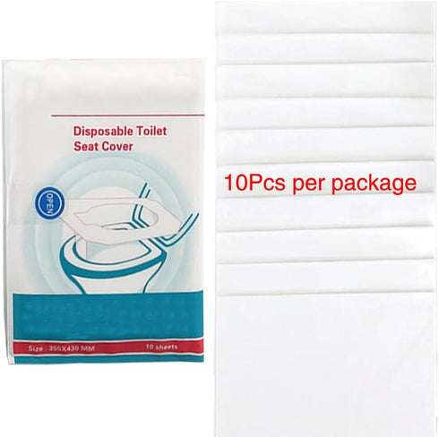 Generic 50Pcs Disposable Toilet Seat Covers, Portable Travel Toilet Seat Covers,Hotel Toilet Paper Pad,Travel Essential