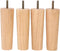 GJHYNT 6in 8in 12in Solid Wood Couch Legs, Coffee Table Support Feet, Replacement