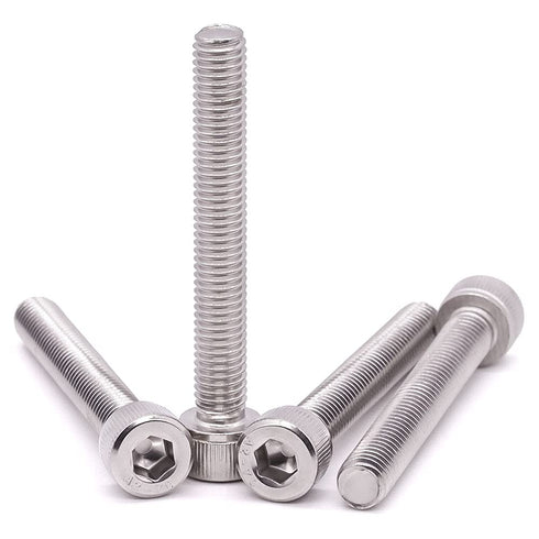 M5-0.8 x 60mm Socket Head Cap Screws, 304 Stainless Steel 18-8, Allen Socket Hex Drive, 15 PCS