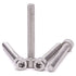 M5-0.8 x 60mm Socket Head Cap Screws, 304 Stainless Steel 18-8, Allen Socket Hex Drive, 15 PCS