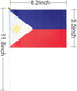 Philippines Flag Mini Handheld Flags on Stick - Ideal for Party Parades & Sports Events