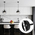 OpusBags 2 Sets 120mm of Metal Color Ceiling Light Fixtures, Including Steel Crossbars, Screws, Washers, and Nuts