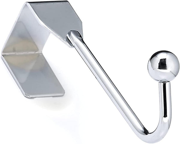 Richelieu Hardware Utility Over The Door Metal Hook, 1 in (25.5 mm), Chrome