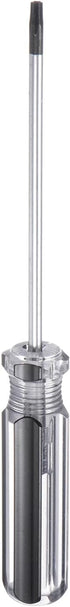 Magnetic Torx Screwdriver 3x75mm, T10H Steel Star 6 Point Head with Non-slip Handle
