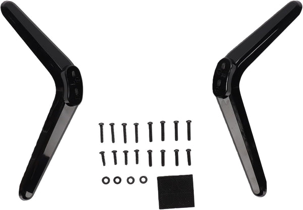 Decumeby TV Stand Legs, Base Stand TV Cabinet Legs No Drill Installation Thick