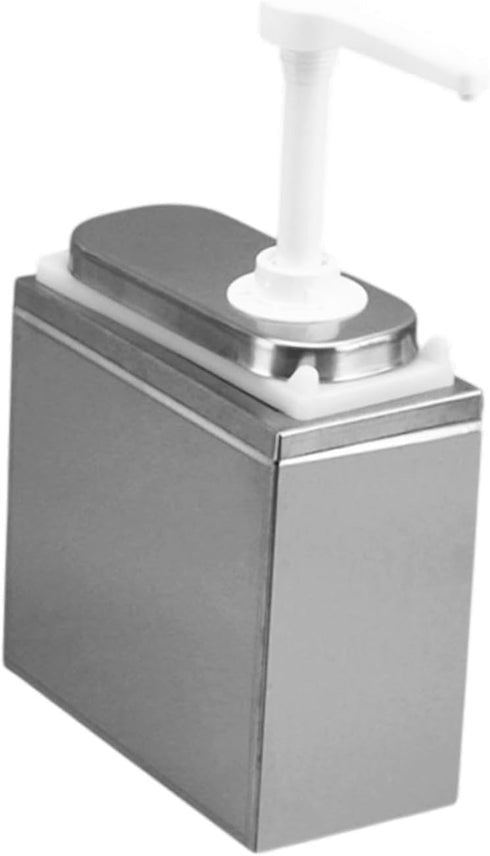 1.4L Sauce Pump Bottle, Sauce Dispenser, Single Head Pump, Condiment Dispensing Tool Condiment Pump Dispenser for Syrup