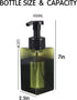 Herb Life 2 Clinic17 oz PCS-Foaming Soap Dispenser, Hand Soap Dispenser, Refillable Foam Liquid Hand Soap Empty Plastic