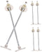 Veemoon 6pcs Cupboard Support Hinges for Iron Hinge Connectors for Cabinets and