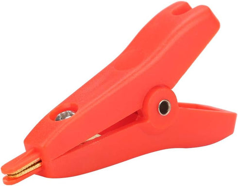 3PCS Walfront P2005 Copper Gold Plating Clip Test Clamp, Electrical Battery Test Clip 10A