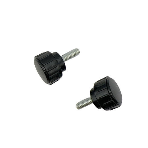 Ulifebet 40Pcs M4 10 mm x Threaded Knurled Thumbscrew, Monitor Screws Vesa Mount Screws Carbon Steel Clamping Knobs