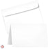 Big Blank Scored Folding Cards Set - 50 White Cardstock 8.5 x 11” with 50 Envelopes 6 x 9” | Perfect for Invitations,