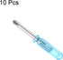 uxcell Mini Phillips Screwdriver, 3.0mm Cross Head 45mm Length for Small Appliances Repair, 10 Pcs Set
