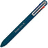 Pentel iZee 4 Colour Ballpoint Pen, Multi Ink, Deep Blue, Deep Violet & Sky Blue Barrels, Pack of 9