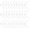 BENECREAT 30pcs Stainless Steel Torsion Spring, 3.5mm Wire Diameter, 90° Deflection Spring Assortment for DIY