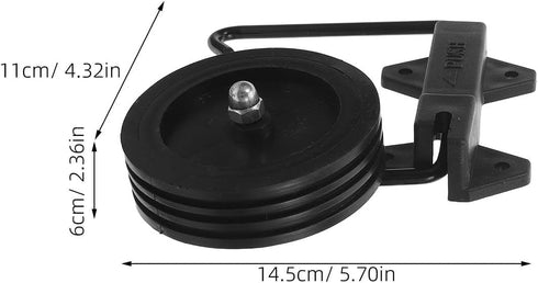 1 BETOOKY Pair Shopping Cart Caster Replacement, Quiet Rolling Cart Wheels, Swivel Caster Wheels for Foldable Trolleys