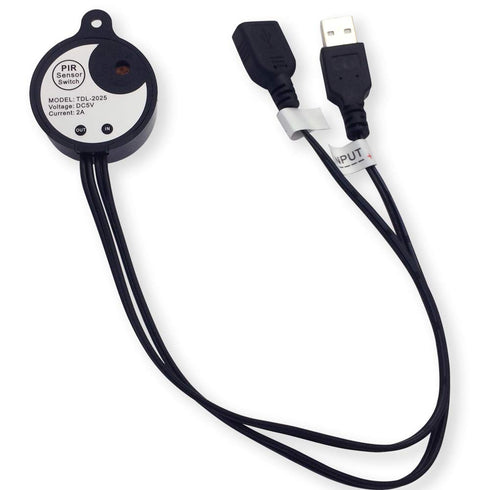 weisuan-Tuodi 5V 5V-12V USB Light Sensor Switch Lighting Activated Photoswitch Light Sensing Automatic Switch for Car