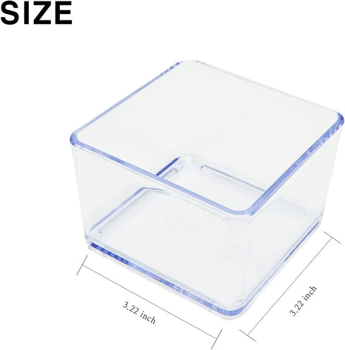 Carrotez Makeup Organizer, Clear Drawer Organizer, Plastic Vanity Organizer for Makeup, Bathroom, Desk, Office