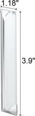 3.9'' 12 K9 Chandelier Short Crystals Replacement Pcs Crystal Prisms with Hooks for Crystal Chandeliers Crystals