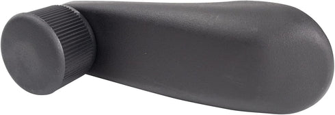 TRQ Black Window Crank Handle Pair Set of 2 Compatible with Silverado Sierra Truck Pickup by TRQ