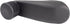 TRQ Black Window Crank Handle Pair Set of 2 Compatible with Silverado Sierra Truck Pickup by TRQ