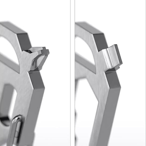 TIFUYDT Stainless Steel Tools Stainless Steel Keychain, Screwdriver, Wrench, Convenient And Practical Gadgets