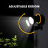P6221B-PIR24 2000 18 26 IP54 LUTEC Shrimp Lumen Watt LED Motion Activated Integrated Dual-Head Floodlight Outdoor