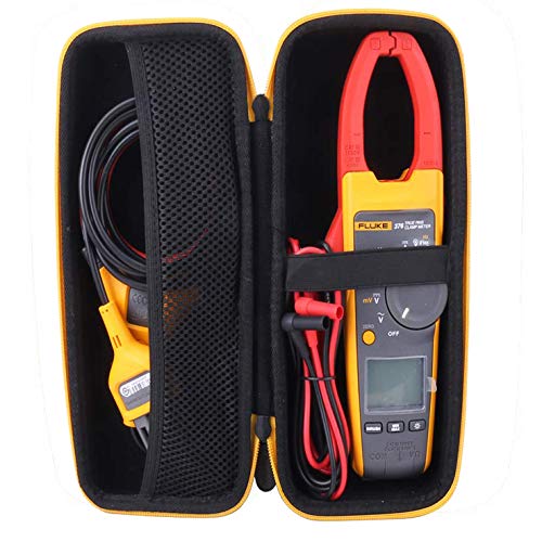 Aenllosi Hard Storage Case Replacement for Fluke 376/374/375 FC, 1000A AC/DC TRMS Wireless Clamp