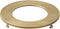 Kichler Direct-to-Ceiling Decorative Trim in Natural Brass, For Use with Kichler 4"