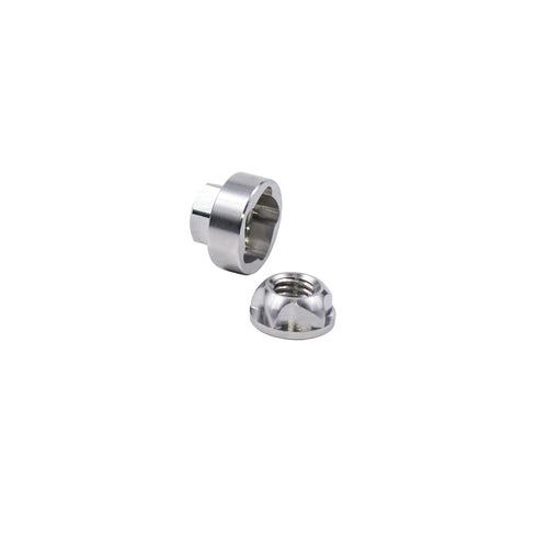VOSANTU 1/4-20 304 20TPI Safety,(4 1 Stainless Steel Anti-Theft Locking Nuts Security Hardware Kit for Mountain Bike