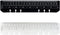 EYAKEG 2Pcs Black/Clear Plastic Page Marker Pouch Measuring Today Ruler for A5 Size