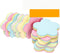 Sticky Notes Self-Sticky Notes, 100 Sheets/Pad, 10 Pads/Pack in Box, Flower Shape for School, Business, Family