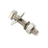 1/4-20 x 1/2" Hex Head Bolts with Hex Nuts & Washers, Fully Threaded Stainless Steel 18-8, 10 Sets