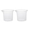 uxcell 2pcs Measuring Cup Labs PP Graduated Beakers, 25ml