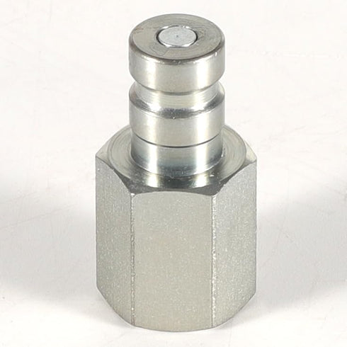 PD342 Series Steel Test Port and Diagnostic Equipment Quick Nipple, 1/8" Body Size, 1.63" Length