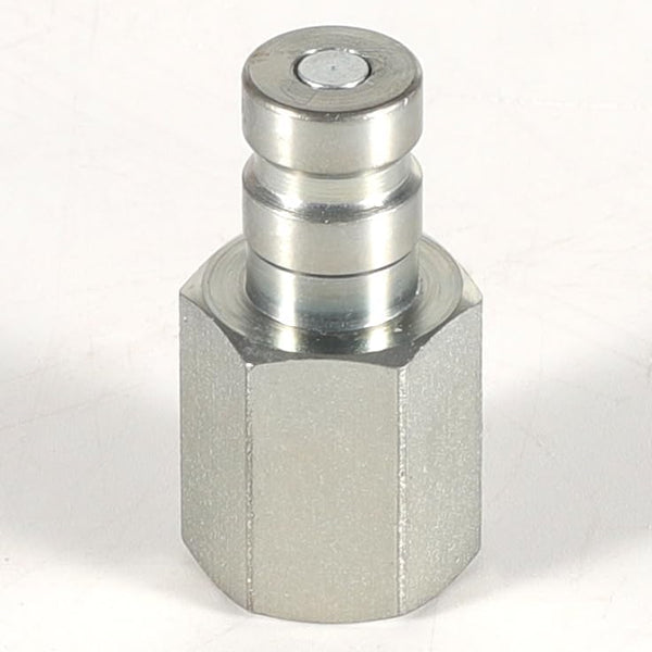 PD342 Series Steel Test Port and Diagnostic Equipment Quick Nipple, 1/8" Body Size, 1.63" Length