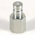 PD342 Series Steel Test Port and Diagnostic Equipment Quick Nipple, 1/8" Body Size, 1.63" Length